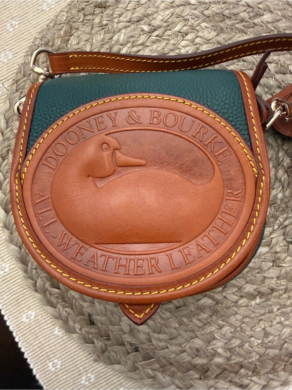 Dooney & Bourke All Weather Leather 2 Crossbody - Picture 6 of 7